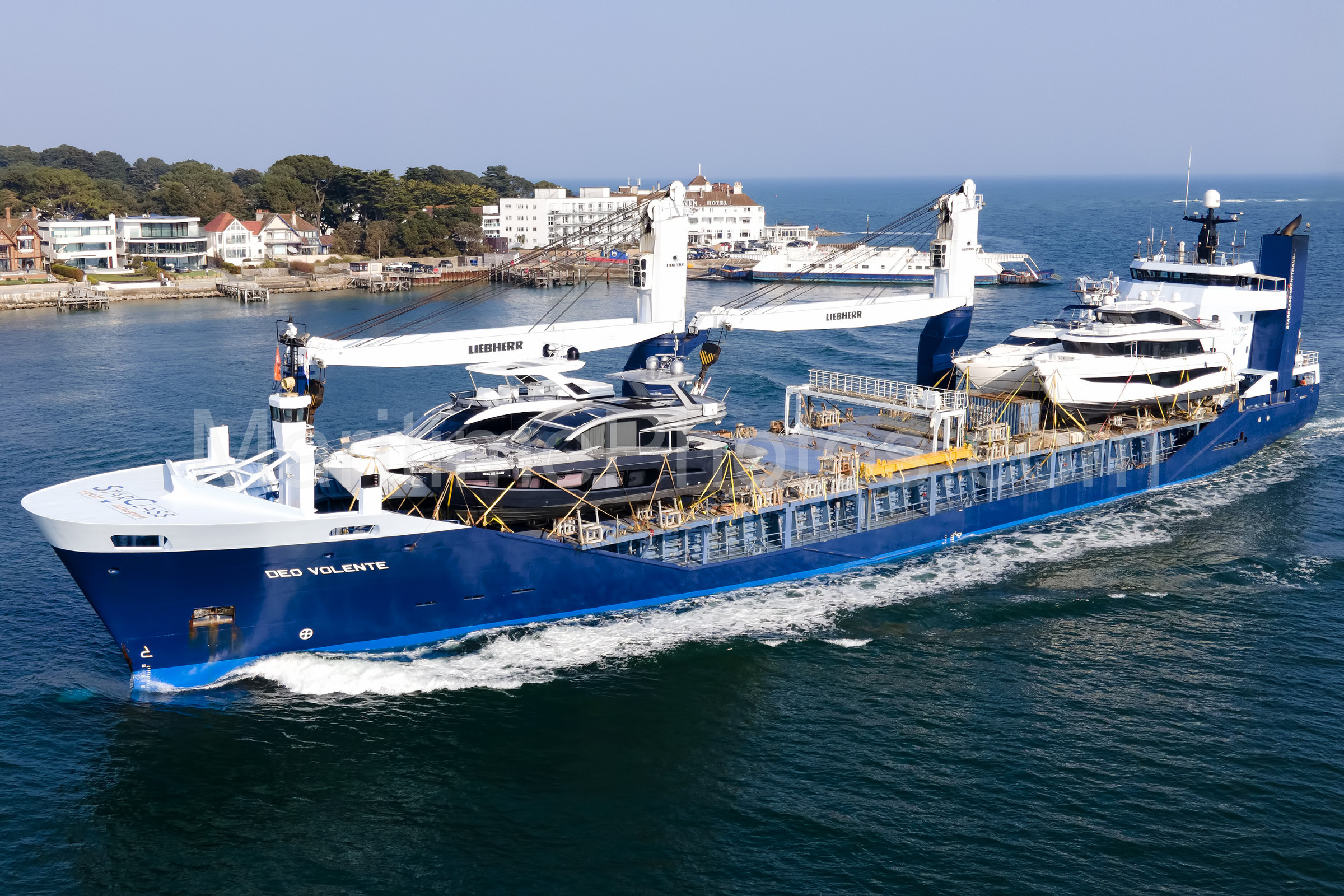 Deo Volente General Cargo IMO 9391658 at Poole, UK