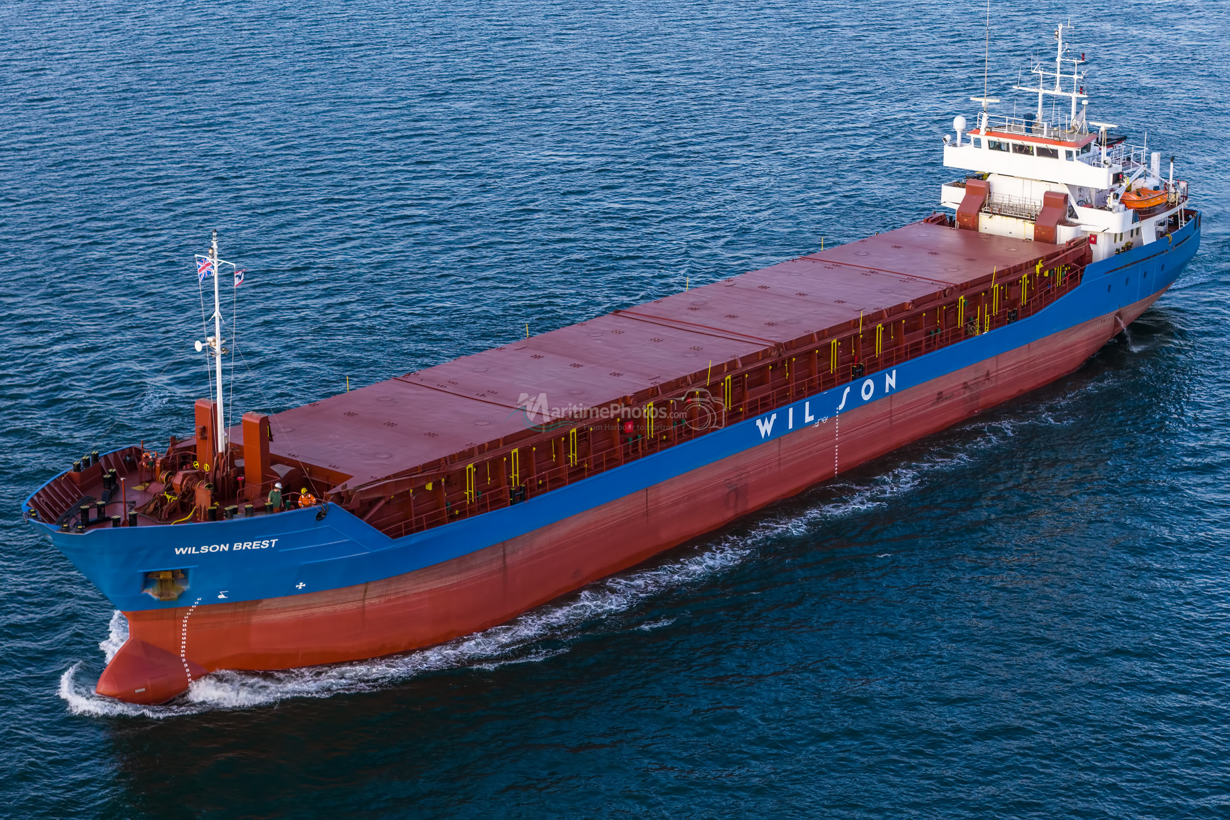 Wilson Brest General Cargo IMO 9126900 at Poole, UK