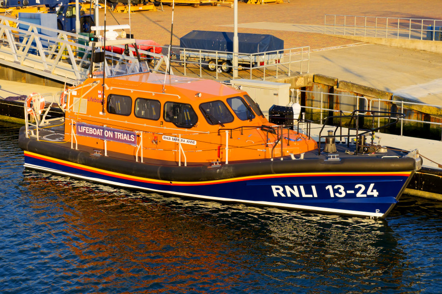 Shannon Class 13-24 "RNLB Barbara Anne" at Poole, United Kingdom
