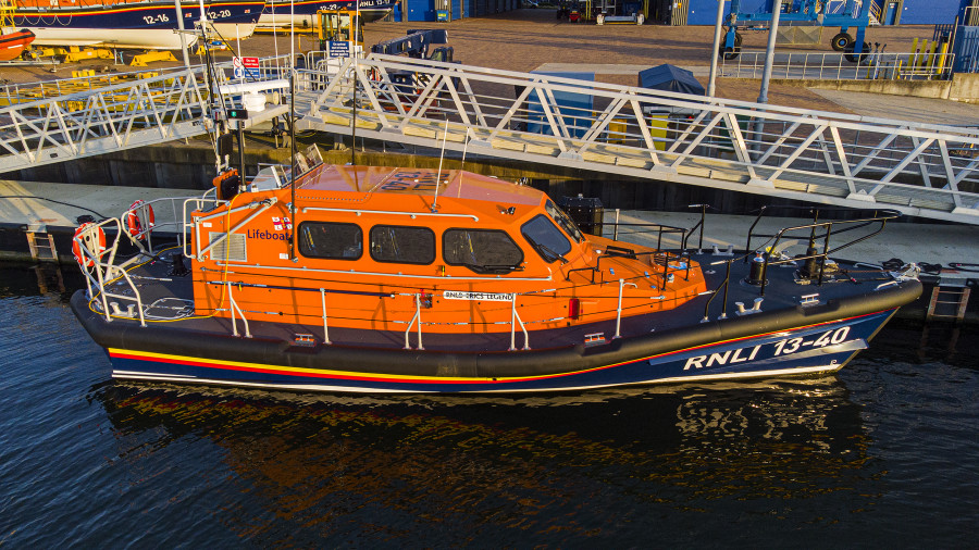 Shannon Class 13-40 "RNLB Eric's Legend" at Poole, United Kingdom