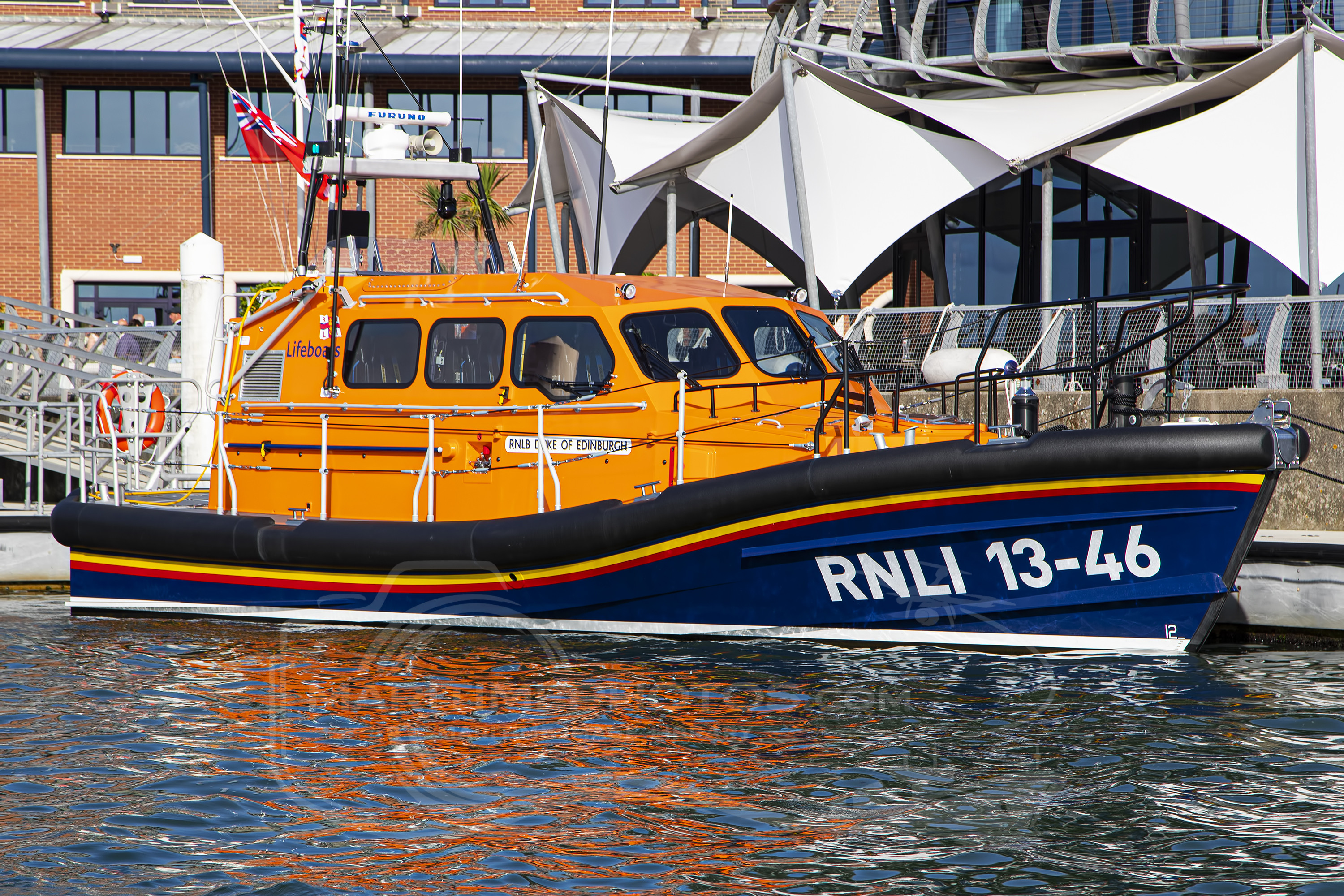 Shannon Class 13-46 "RNLB DUKE OF EDINBURGH" RNLI – Shannon Class at Poole, United Kingdom