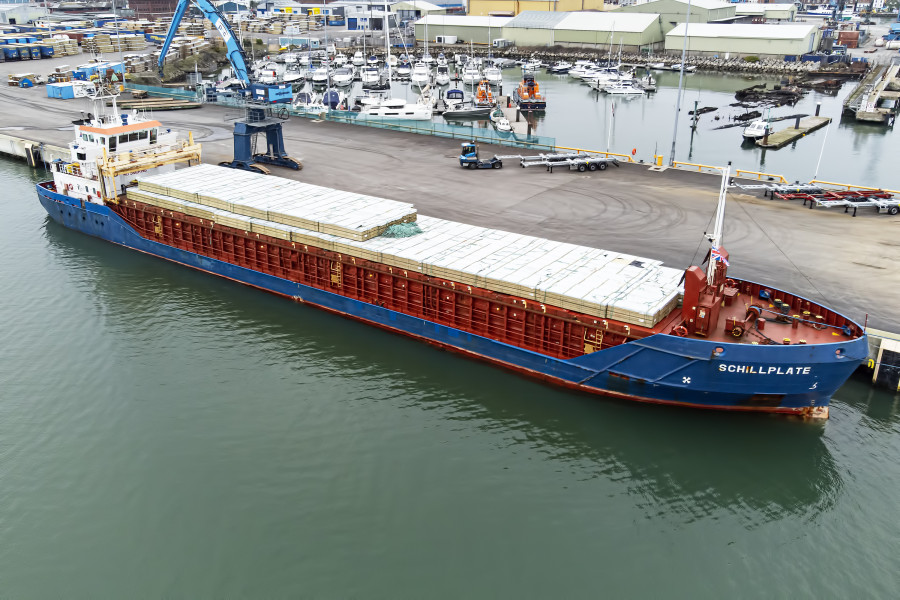 Schillplate at Poole, United Kingdom