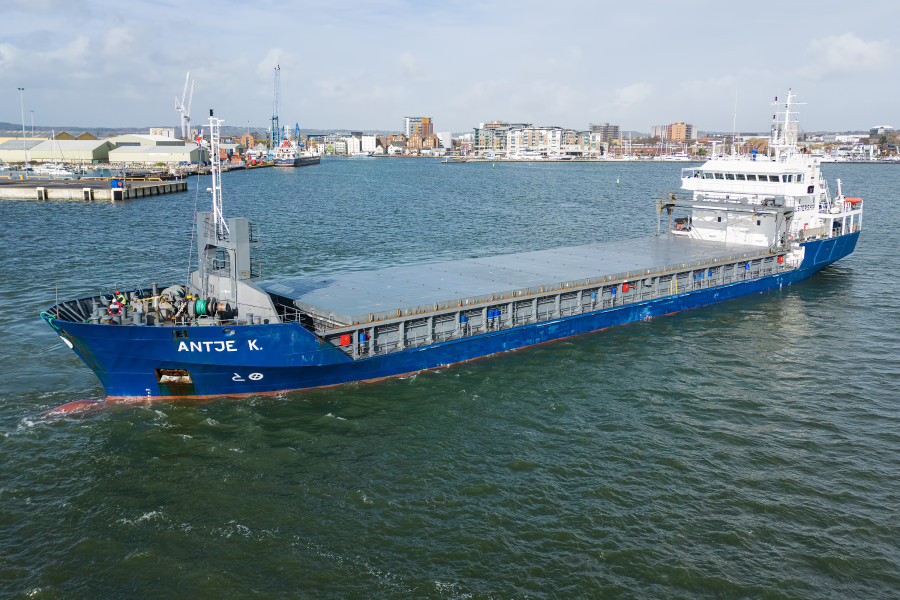 Antje K. at Poole, United Kingdom