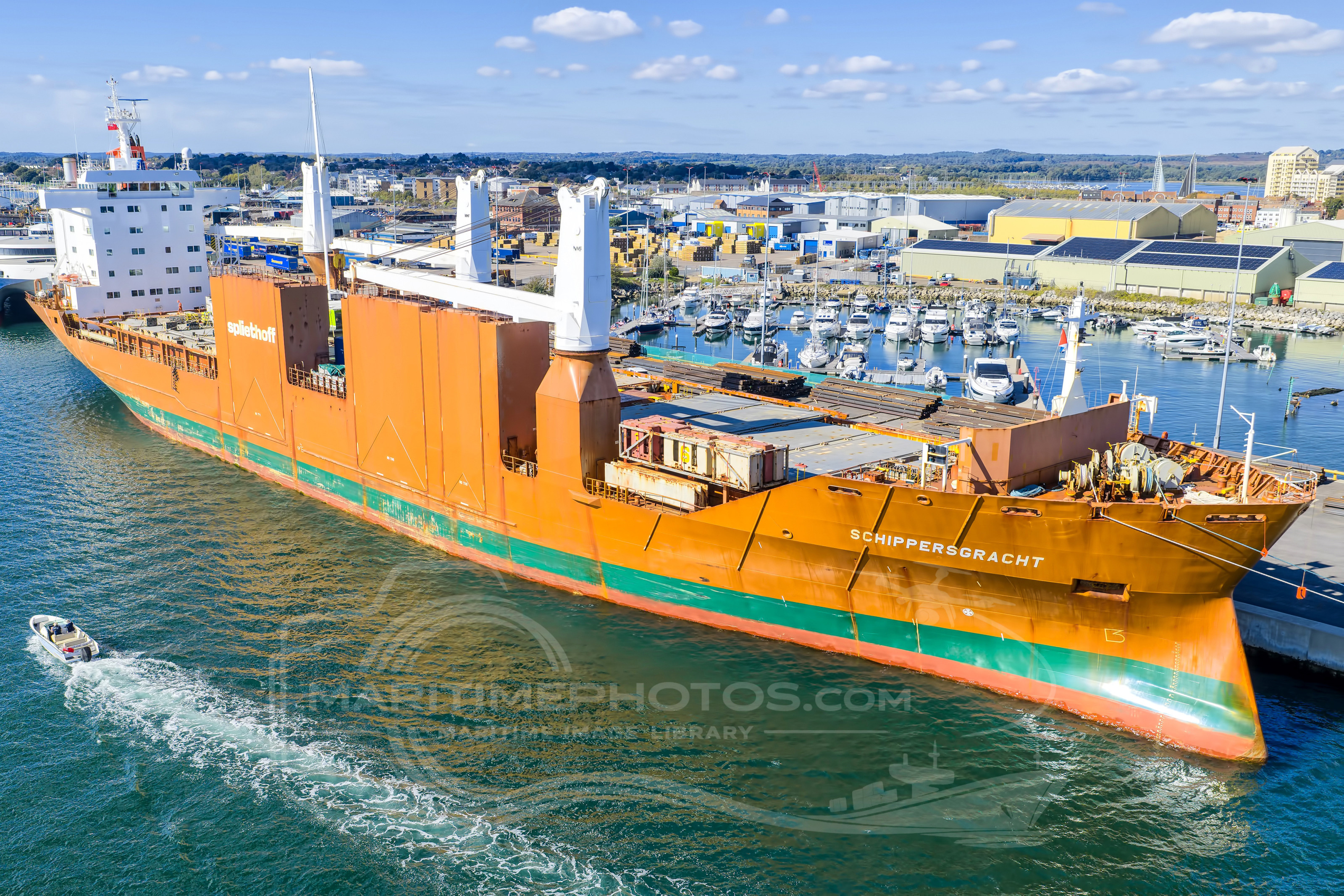Schippersgracht General Cargo IMO 9197363 at Poole, United Kingdom