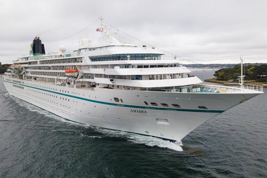 Amadea at Studland, United Kingdom