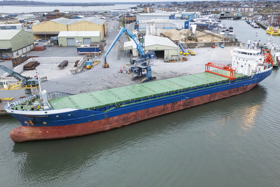 Celtic Crusader at Poole, UK
