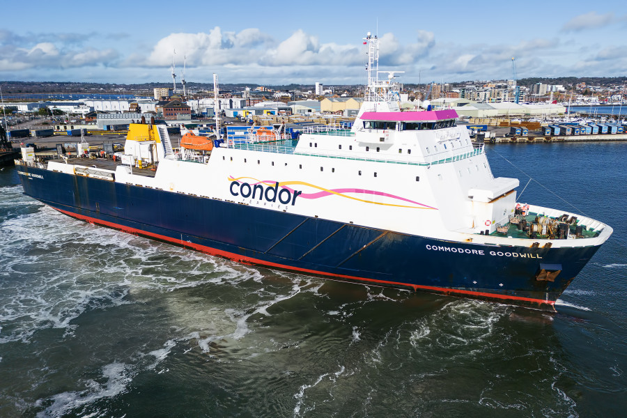 Commodore Goodwill at Poole, United Kingdom