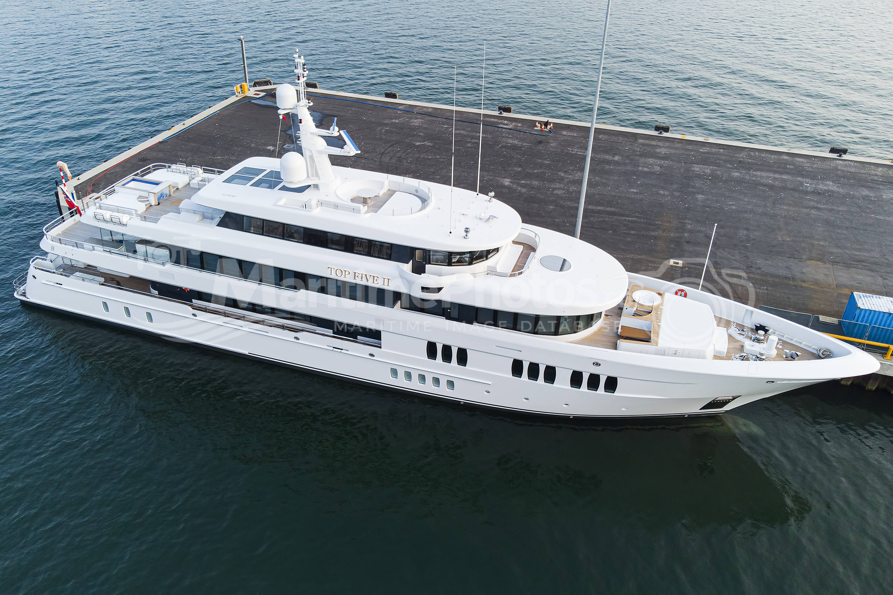 Top Five II Motor Yacht IMO 9838278 at Poole, UK