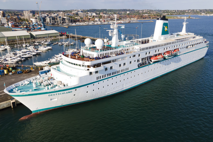 Deutschland at Poole, UK