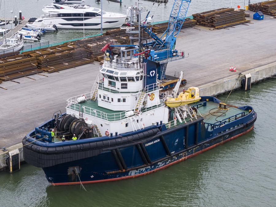 Farmar Arion at Poole, United Kingdom