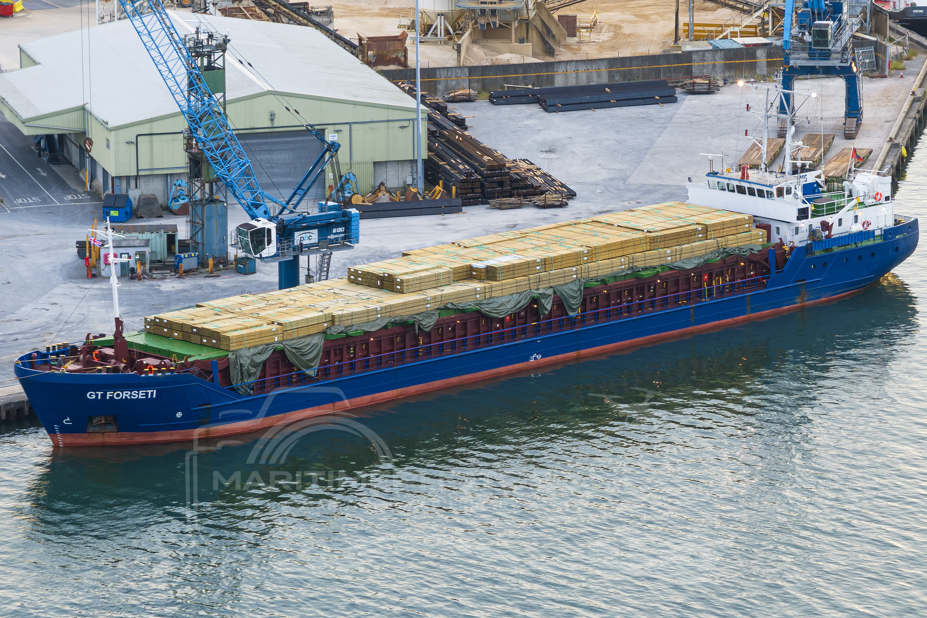 Gt Forseti General Cargo IMO 9041320 at Poole, United Kingdom