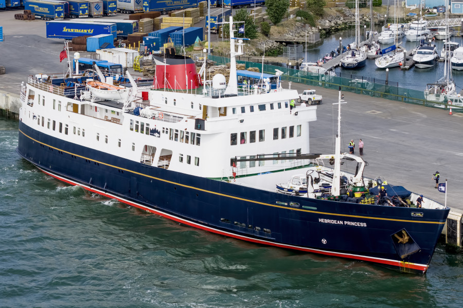 Hebridean Princess at Poole, United Kingdom