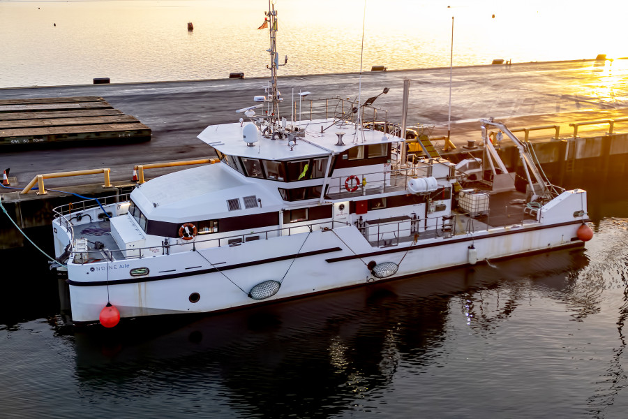 ONDINE Jule IMO 9811139 at Poole, United Kingdom