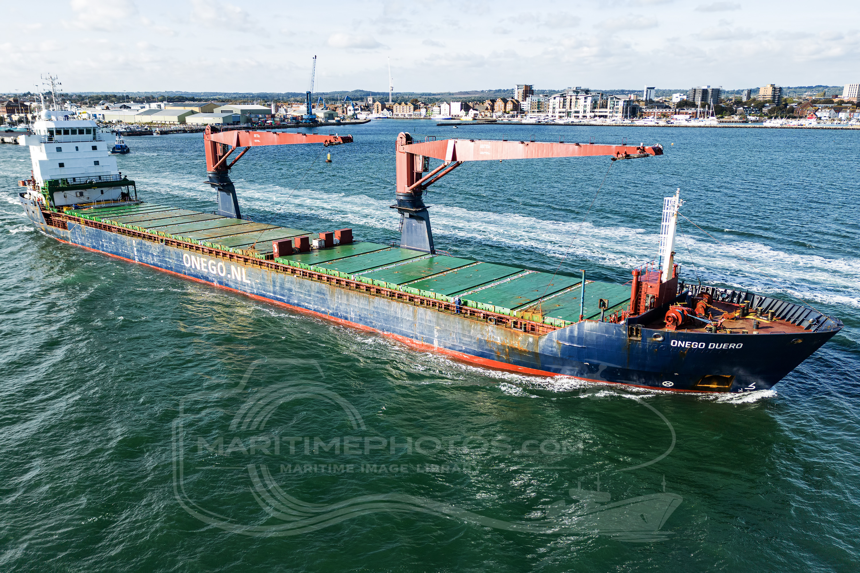 Onego Duero General Cargo IMO 9580780 at Poole, United Kingdom